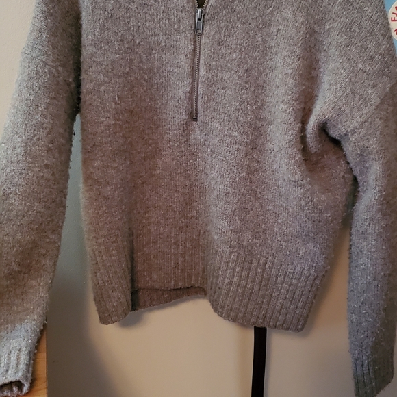 Madewell York zip pullover sweater xxs - Picture 5 of 5